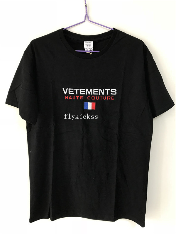 Vetements Black T-Shirt